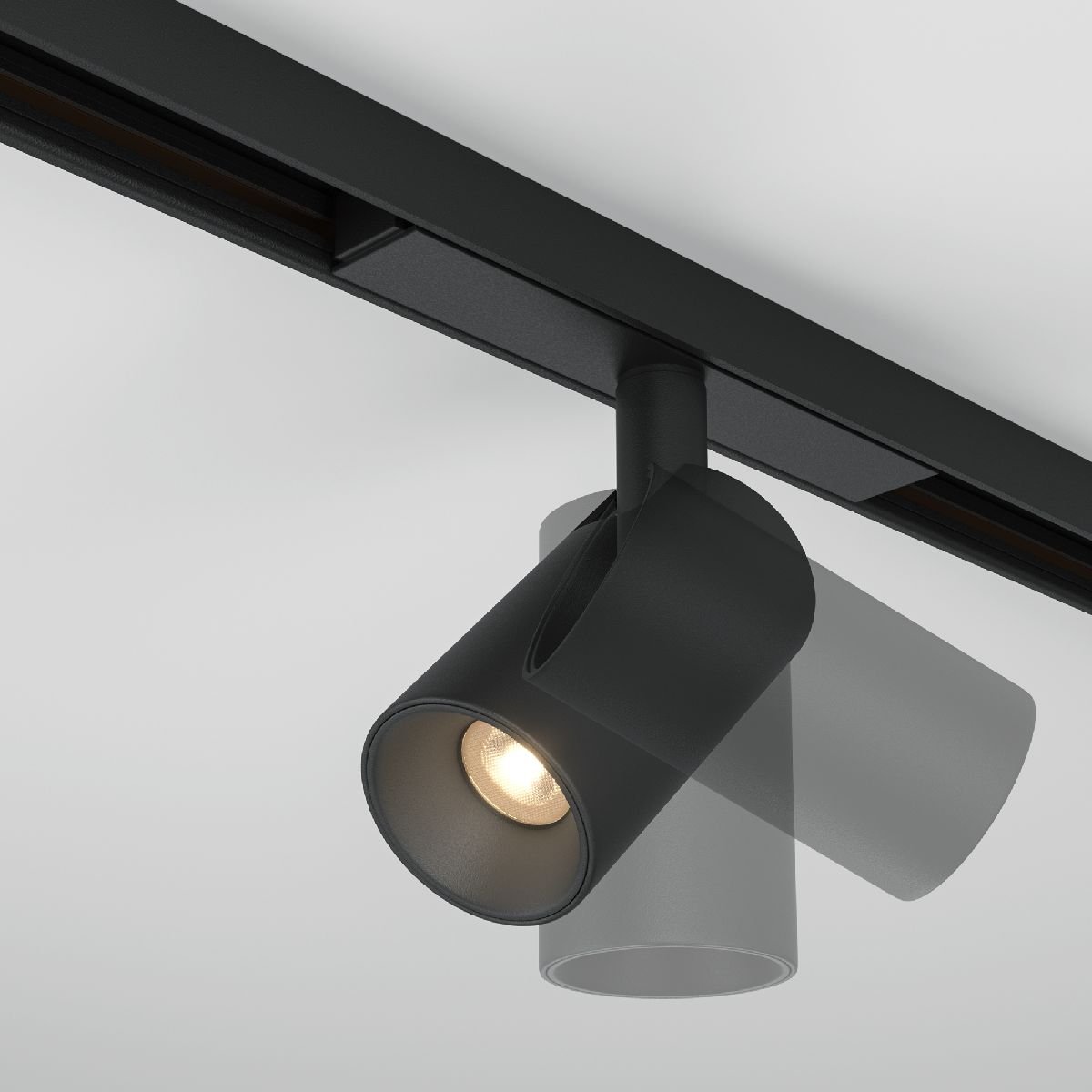 Трековый магнитный светильник Maytoni Focus Led TR176-1-5WTW-M-B