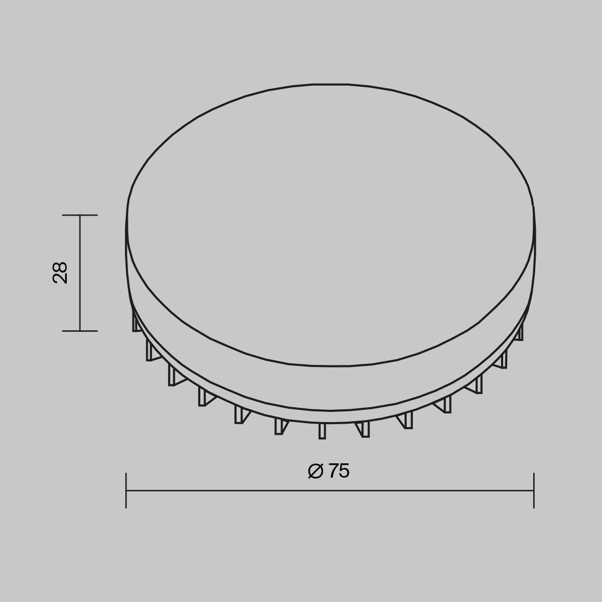 Лампа светодиодная Voltega Wi-Fi  GX53 9W 2700-6500К белая 2430