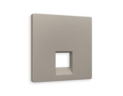 Лицевая панель для компьютерной/телефонной розетки RJ-45/RJ-11 Ambrella Volt Alfa AP3720 Лицевая панель для компьютерной/телефонной розетки RJ-45/RJ-11 Ambrella Volt Alfa AP3720