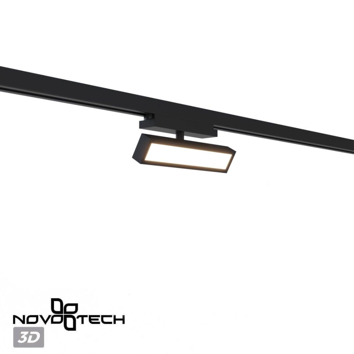 Трековый однофазный светильник с переключателем цв. температуры Novotech Port Stratus 359771