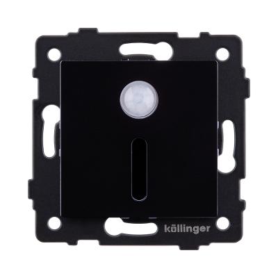 Подсветка лестницы с датчиком движения, точечный свет, черный Kollinger REA-045BK для Aspekt, Eleganz, Reflex