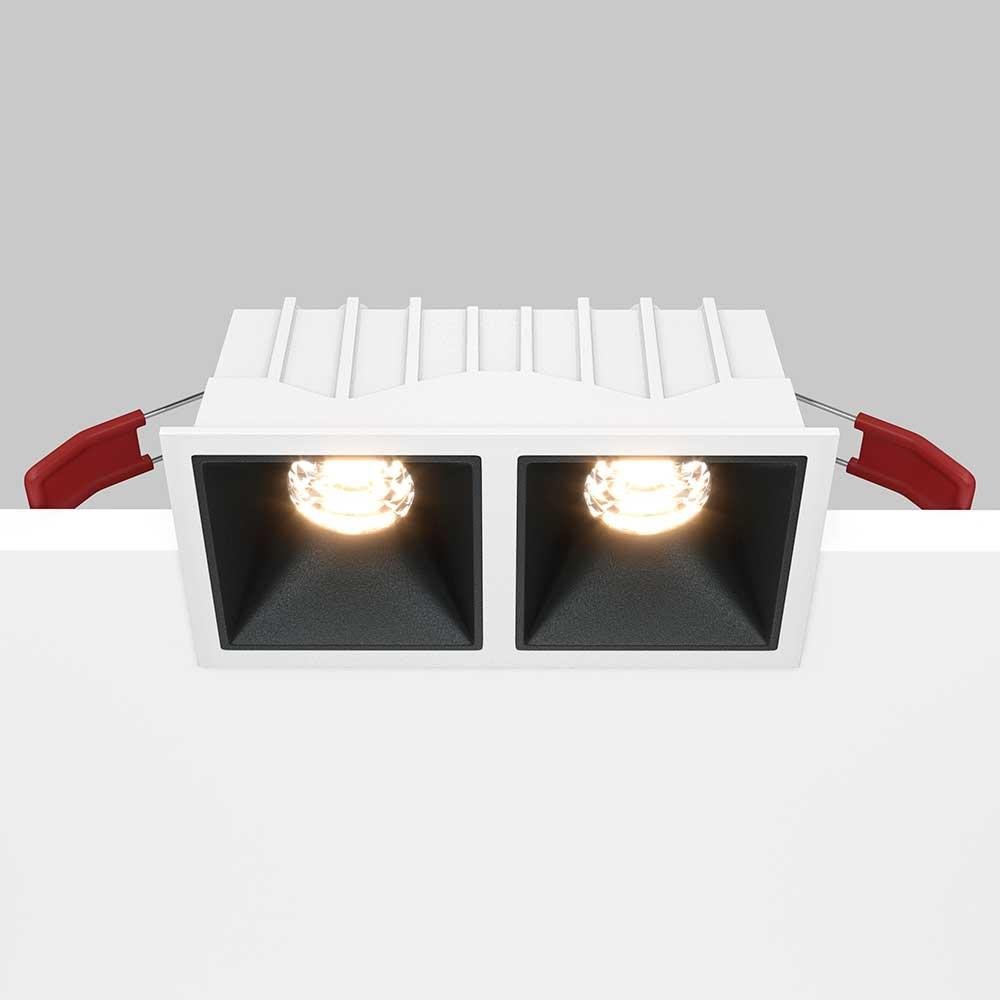 Встраиваемый светильник Maytoni Alfa LED DL043-02-10W3K-D-SQ-WB