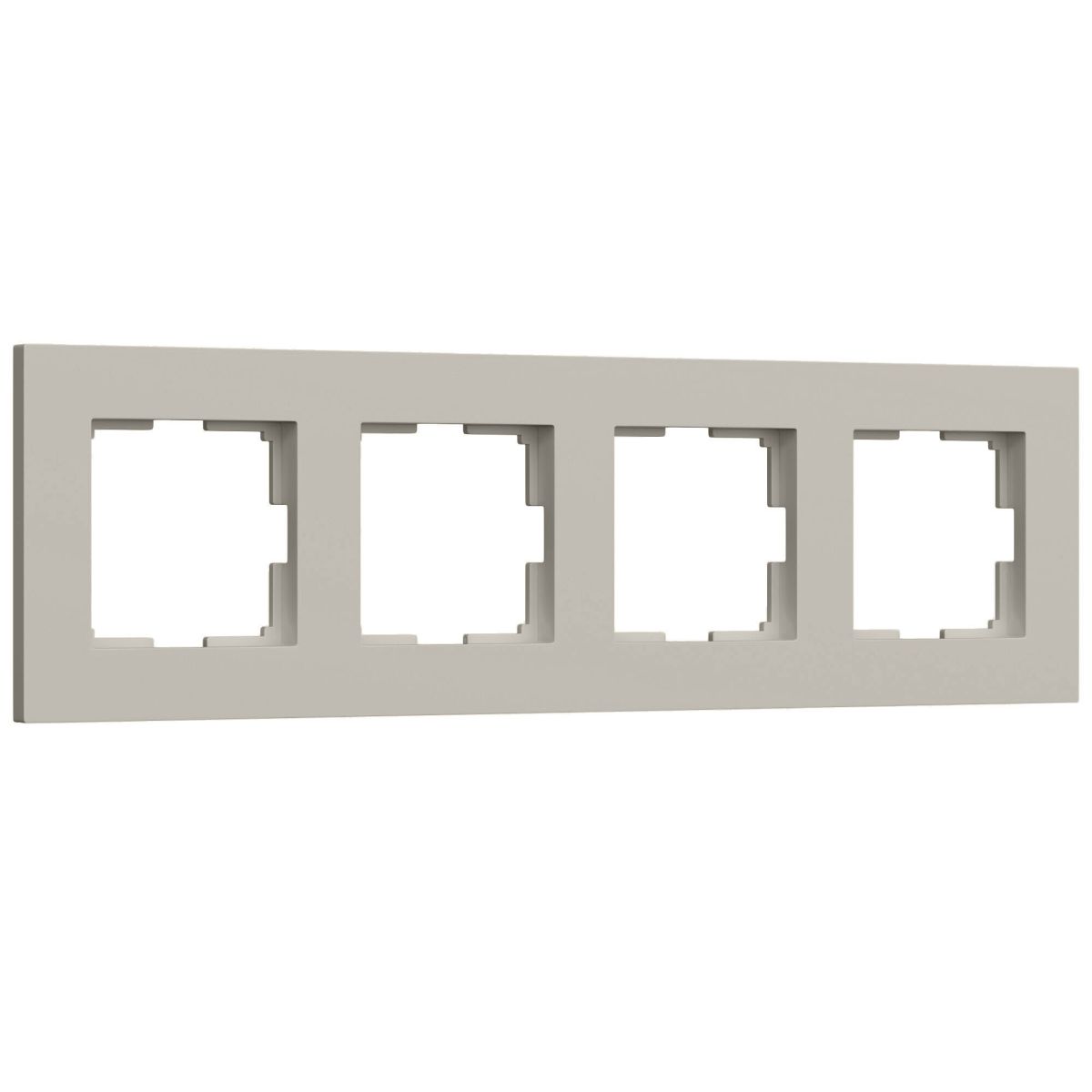 Рамка на 4 поста Werkel Slab (дымчатый софт) W0042917 4690389218453 a071628