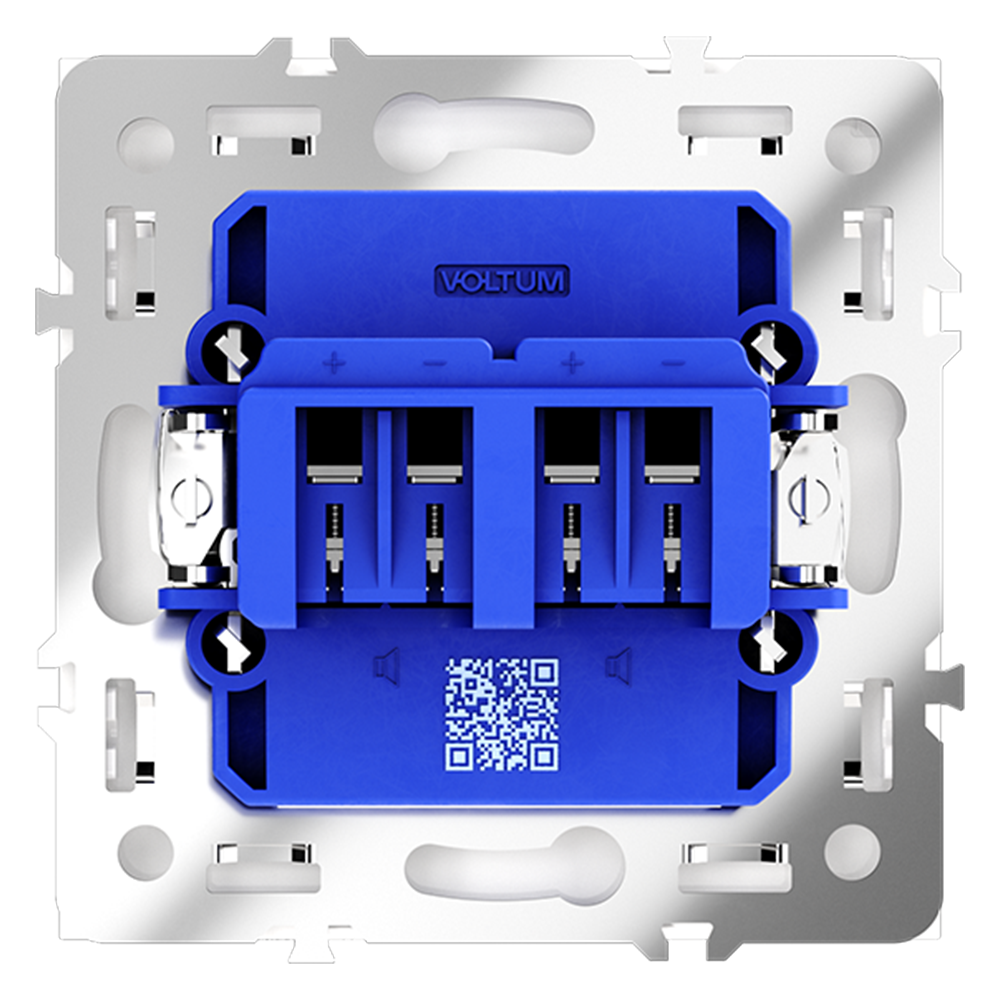 Розетка акустическая Voltum S70 VLS060302