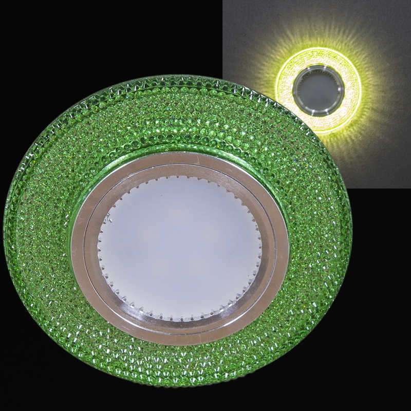 Встраиваемый светильник Reluce 14350-9.0-001LD MR16+LED3W LGN