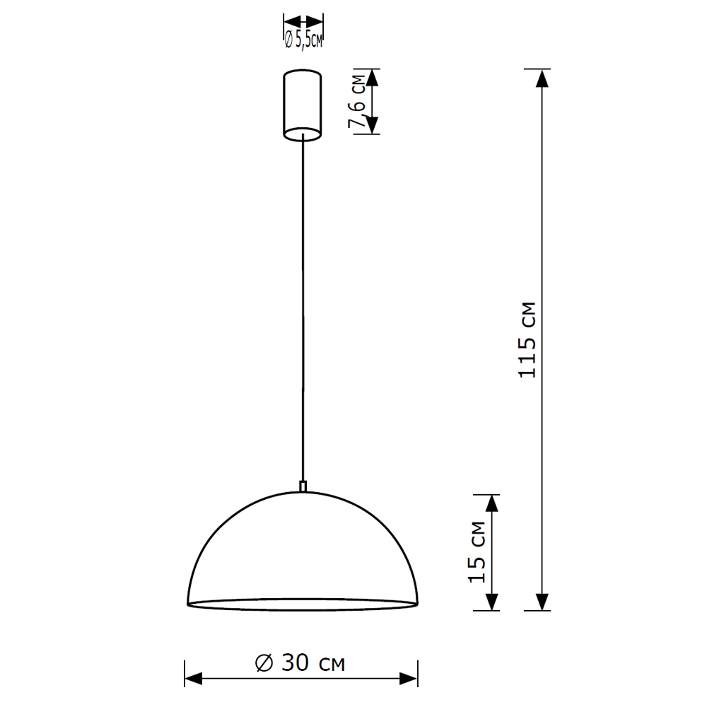 Подвесной светильник LightHall Aurora 30 LH032034