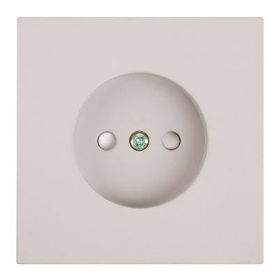 Розетка 1-местная с защитной шторкой (механизм) Stekker б/з Мия 250В 16А RST16-3109-08 пудровый жемчуг 50483