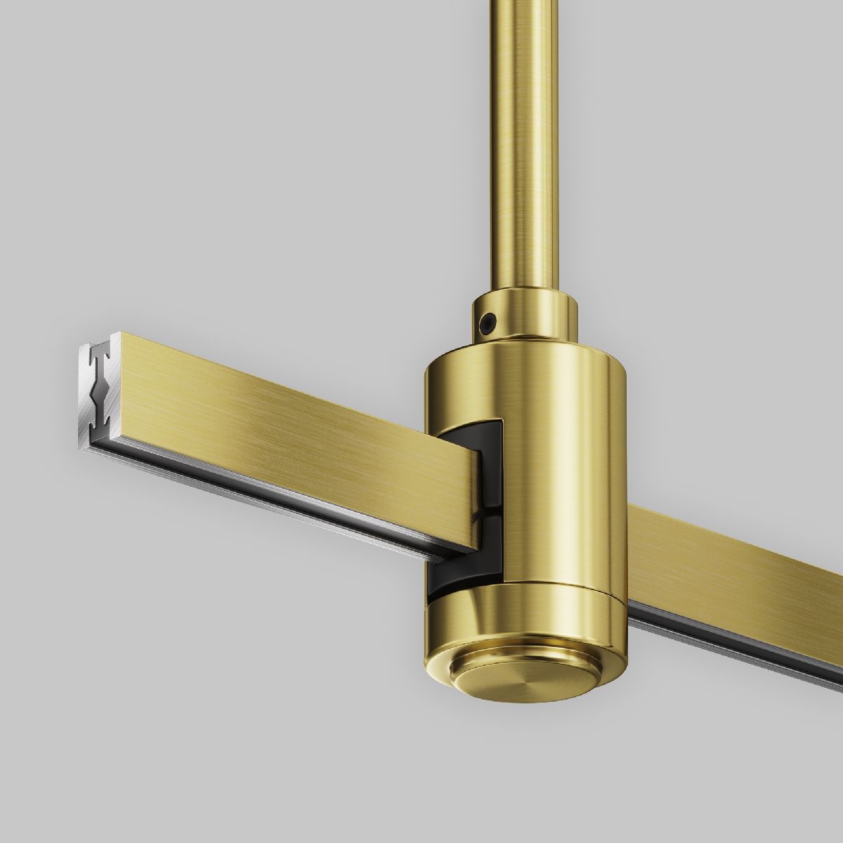 Крепление потолочное с вводом питания  Maytoni Flarity TRA156C-B1-BS