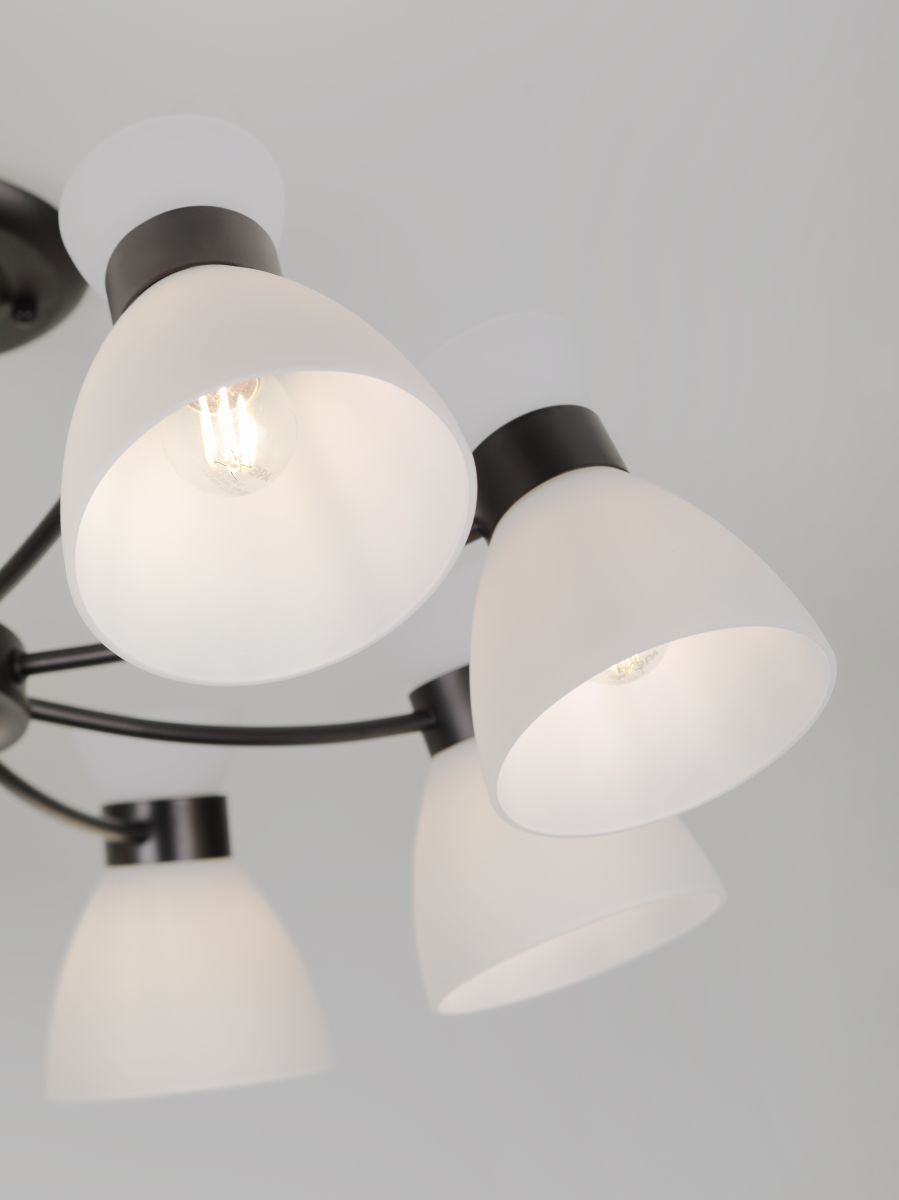 Люстра на штанге Rivoli Aemilia 9185-308 Б0069950