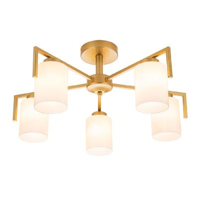 Люстра на штанге Escada Style 1142/5P Gold Люстра на штанге Escada Style 1142/5P Gold