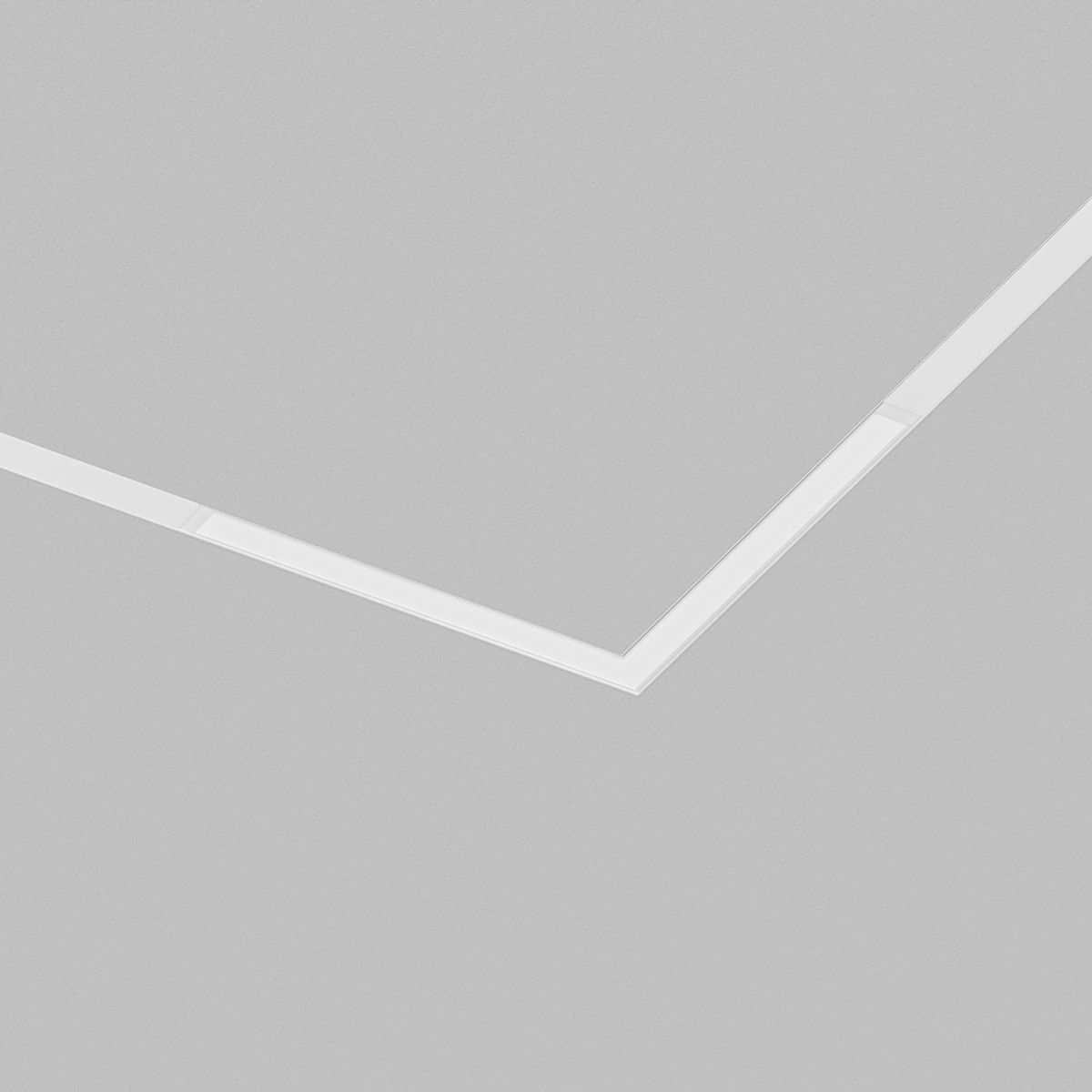 Трековый однофазный светильник Denkirs Simple Linear DK8214-WH