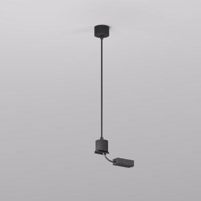 Подвод питания для подвесного монтажа трека Denkirs Smart Base TR2124-BK