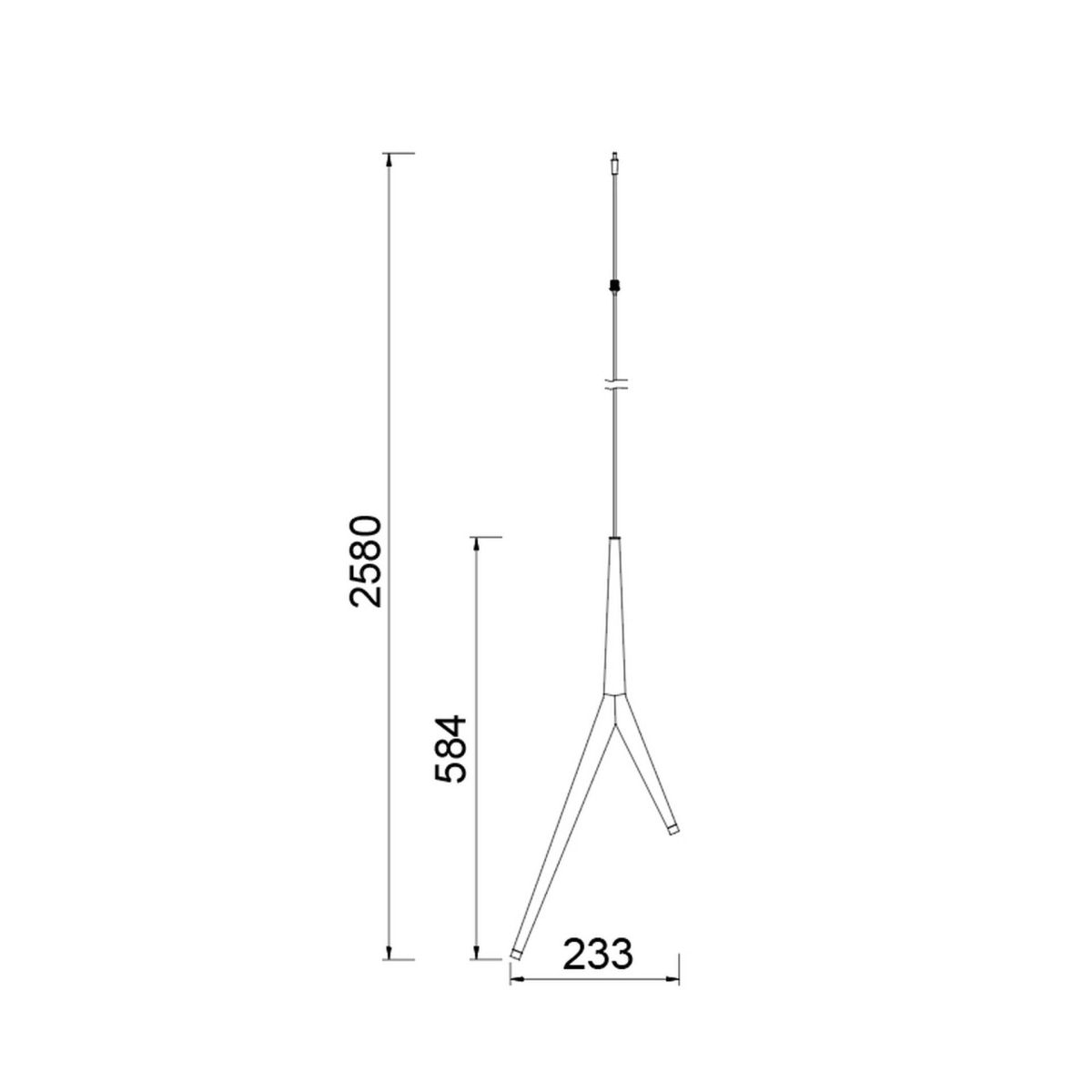 Подвесная люстра Mantra Arrecife 9364+9229 (5L)