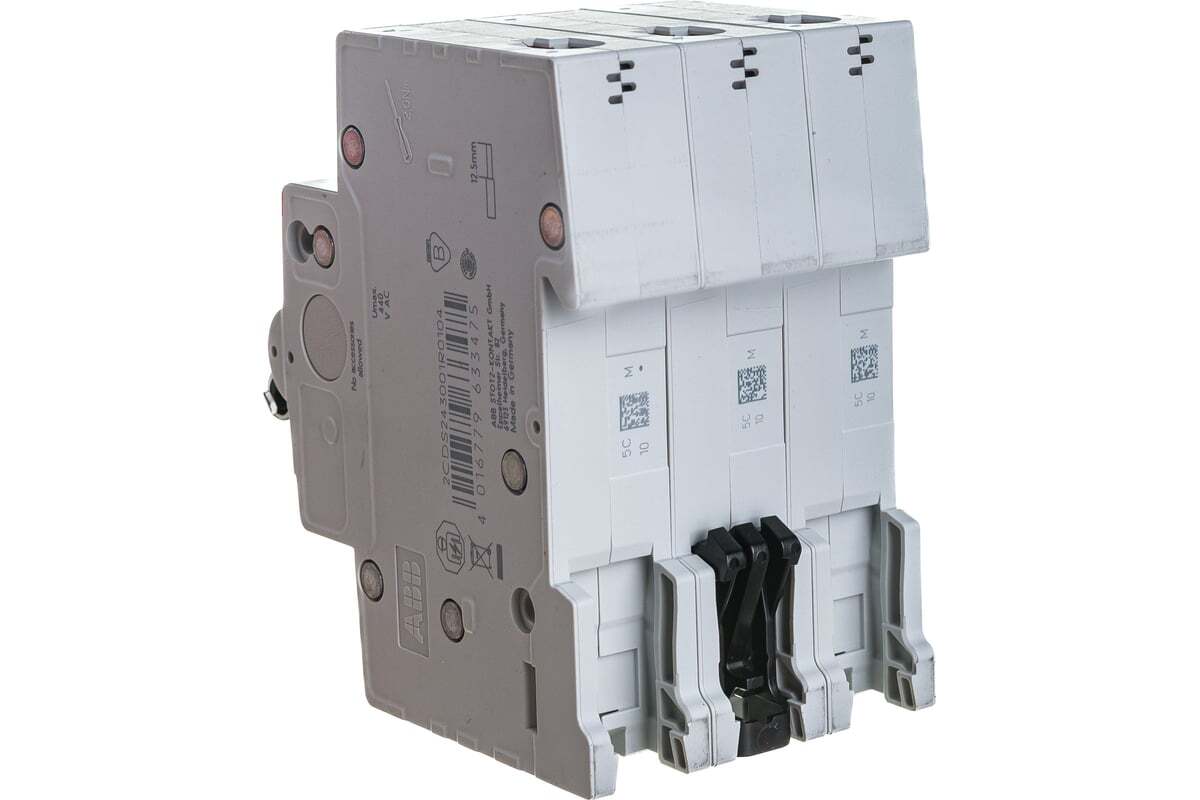 Автоматический выключатель ABB SH203L 3-полюсный C10 4,5кА