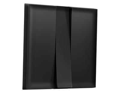 Лицевая панель SIGMA (Черный матовый) для 3-кл выключателей QUANT PRO Ambrella Volt SP8050