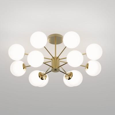 Люстра на штанге Eurosvet Adaline 502002/12 латунь a072105