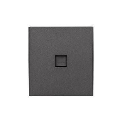 Розетка STRONG компьютерная RJ45 кат6 с/у графит KRANZ KR-78-0724-6
