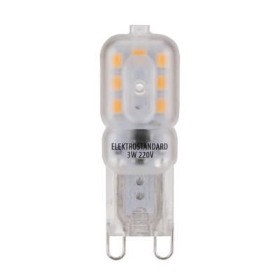 Лампа светодиодная филаментная Elektrostandard G9 3W 3300K прозрачная 4690389150494