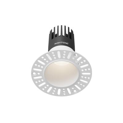 Встраиваемый светильник Maytoni Dip DL120-10W-4K-TRS-W