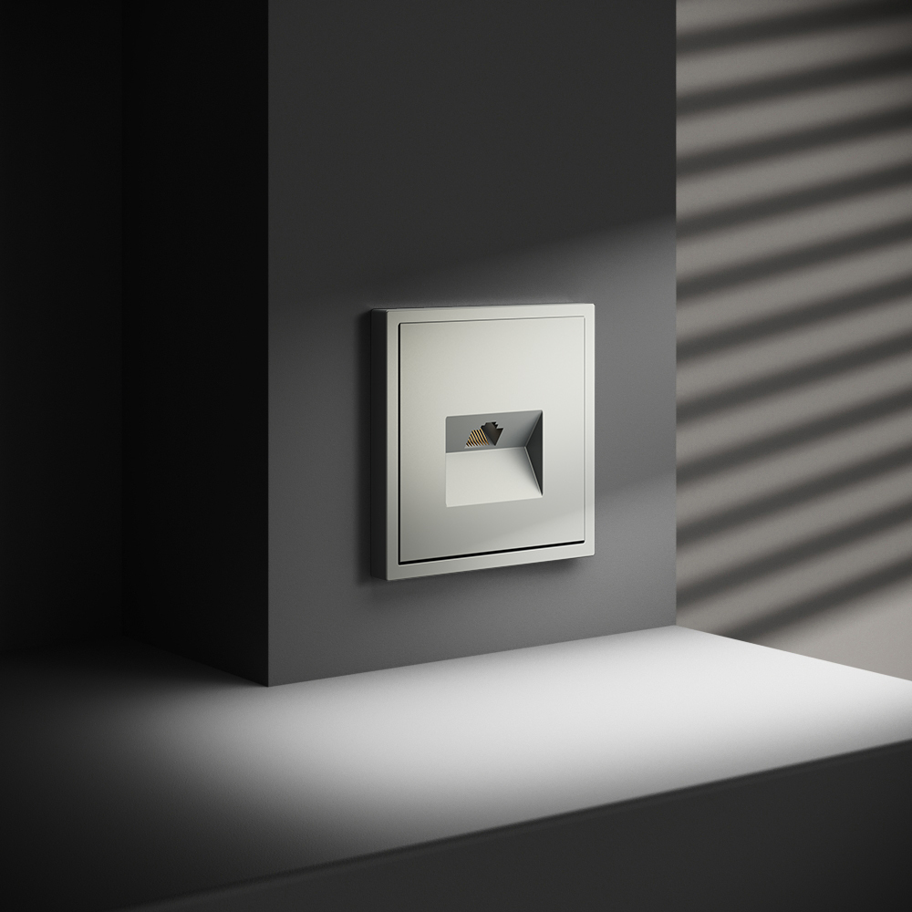 Розетка компьютерная Voltum S70 VLS060105