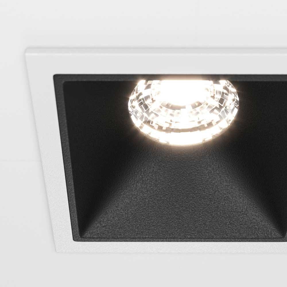 Встраиваемый светильник Maytoni Alfa LED DL043-01-10W4K-D-SQ-WB