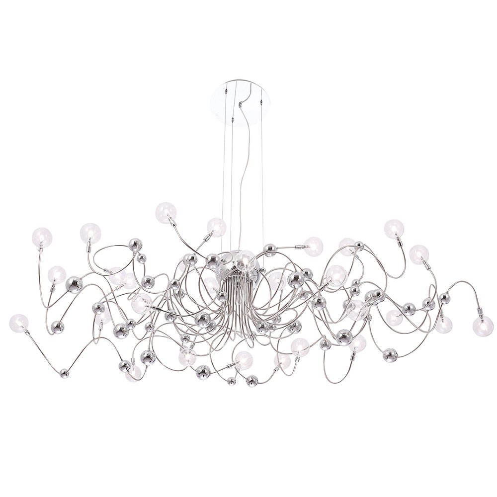 Подвесная люстра Crystal Lux MEDUSA SP30 CHROME
