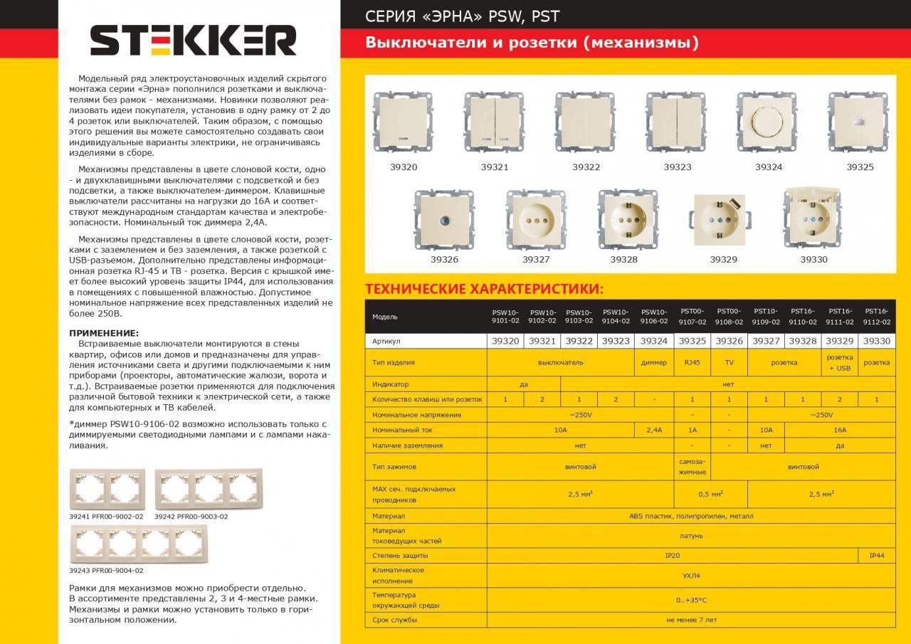 Розетка компьютерная Stekker Эрна слоновая кость PST00-9107-02 39325