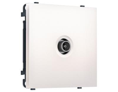 Комплект механизма TV розетки оконечной SIGMA Жемчуг 50-870 MHz 1dB QUANT PRO Ambrella Volt MS213010 (SP2130, PR202)