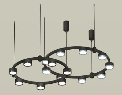 Комплект подвесного светильника Ambrella Light Techno Ring XR92091210 (A9209x2, C9238, C9242, N8113, N8133)