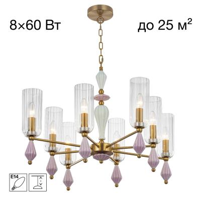 Подвесная люстра Citilux Fernet CL254180