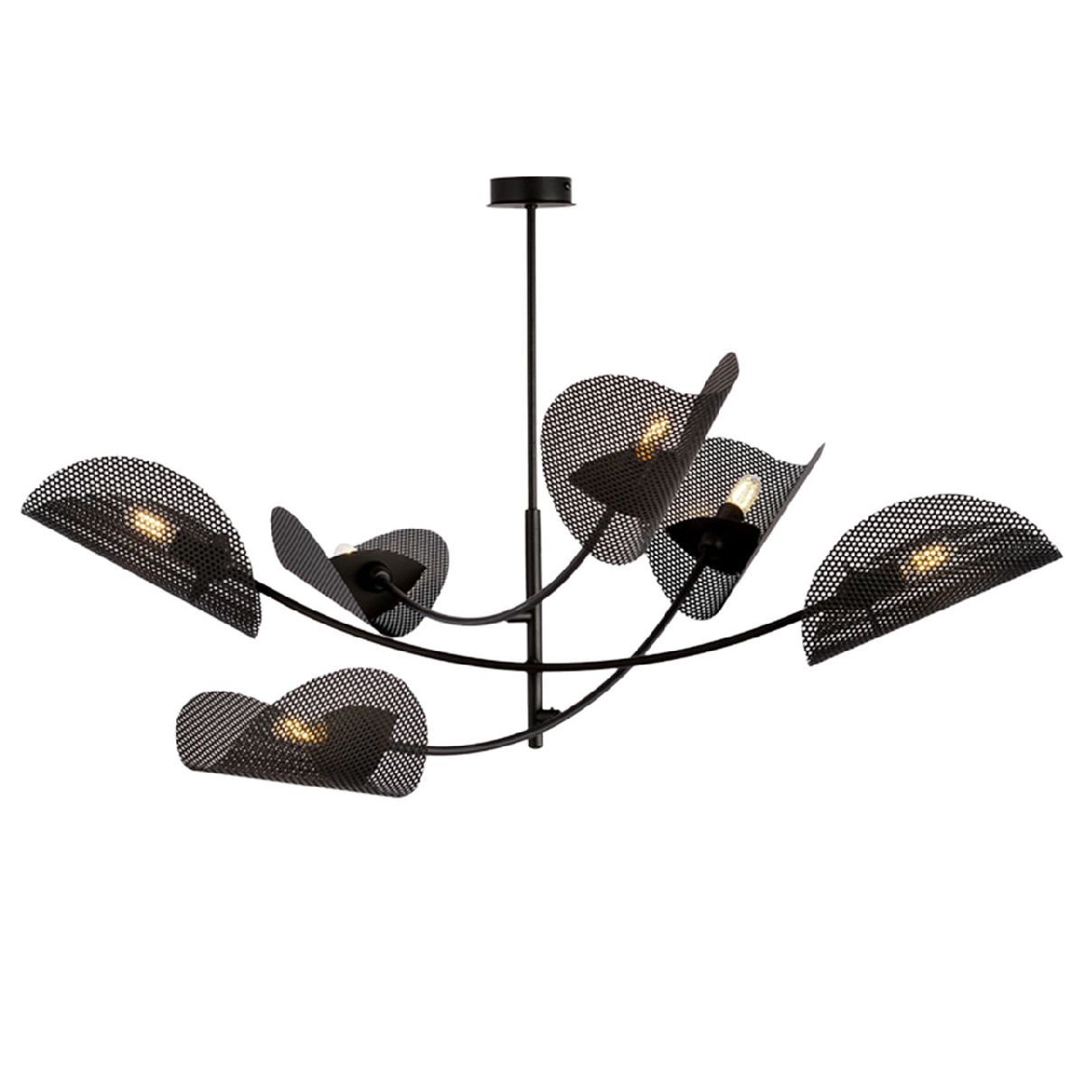 Люстра на штанге IMEX MD.8378-6-P-BK