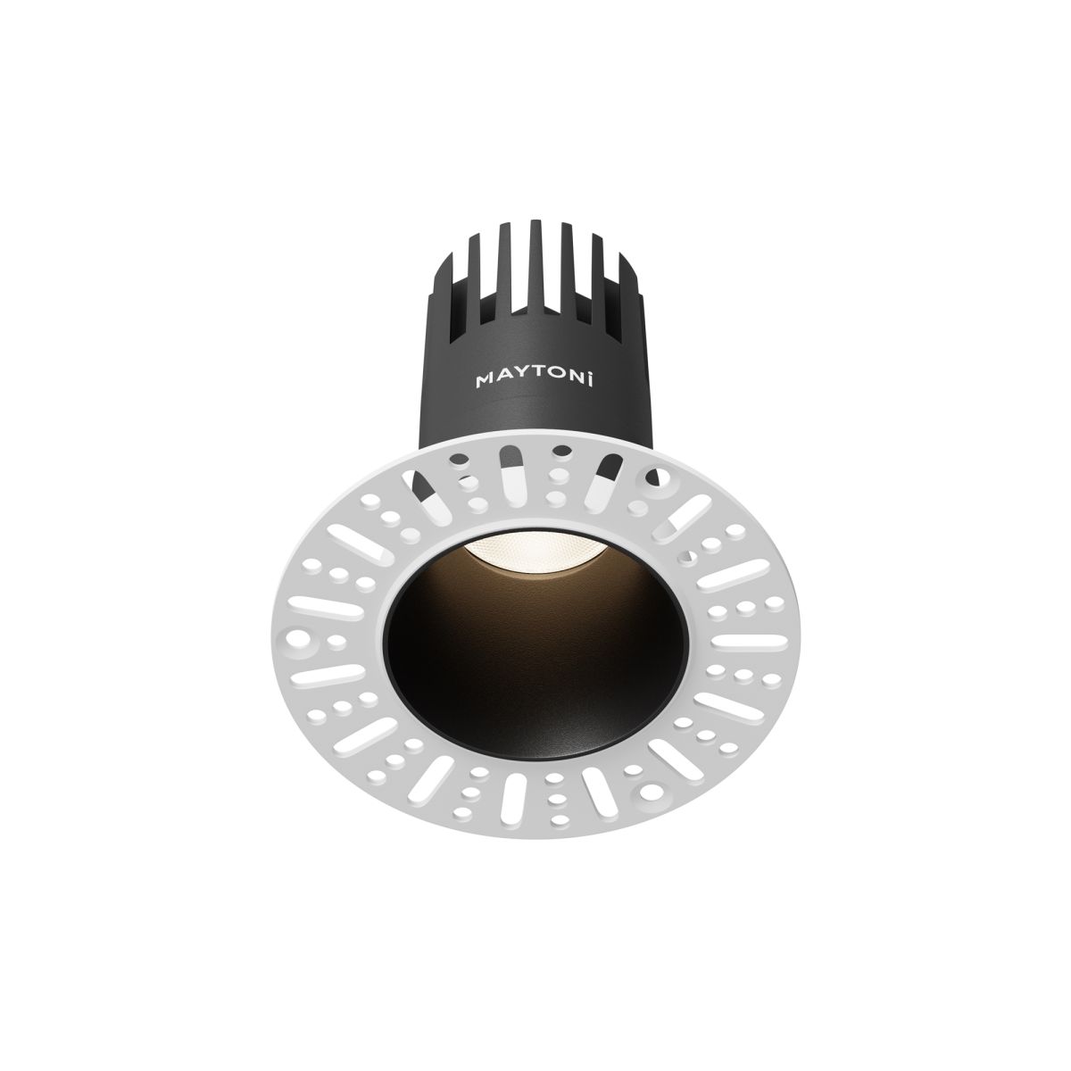 Встраиваемый светильник Maytoni Dip DL120-10W-4K-TRS-B