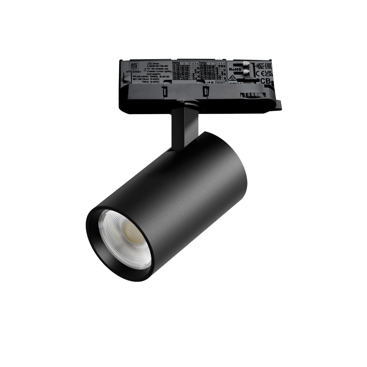 Трековый трехфазный светильник Quattro LED 15G с адаптером Lightstar Alta Base A5137QT15G