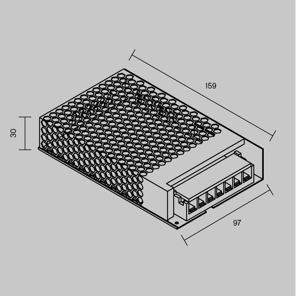 Блок питания Maytoni Led Strip PSL002 12В 150Вт IP20 811009