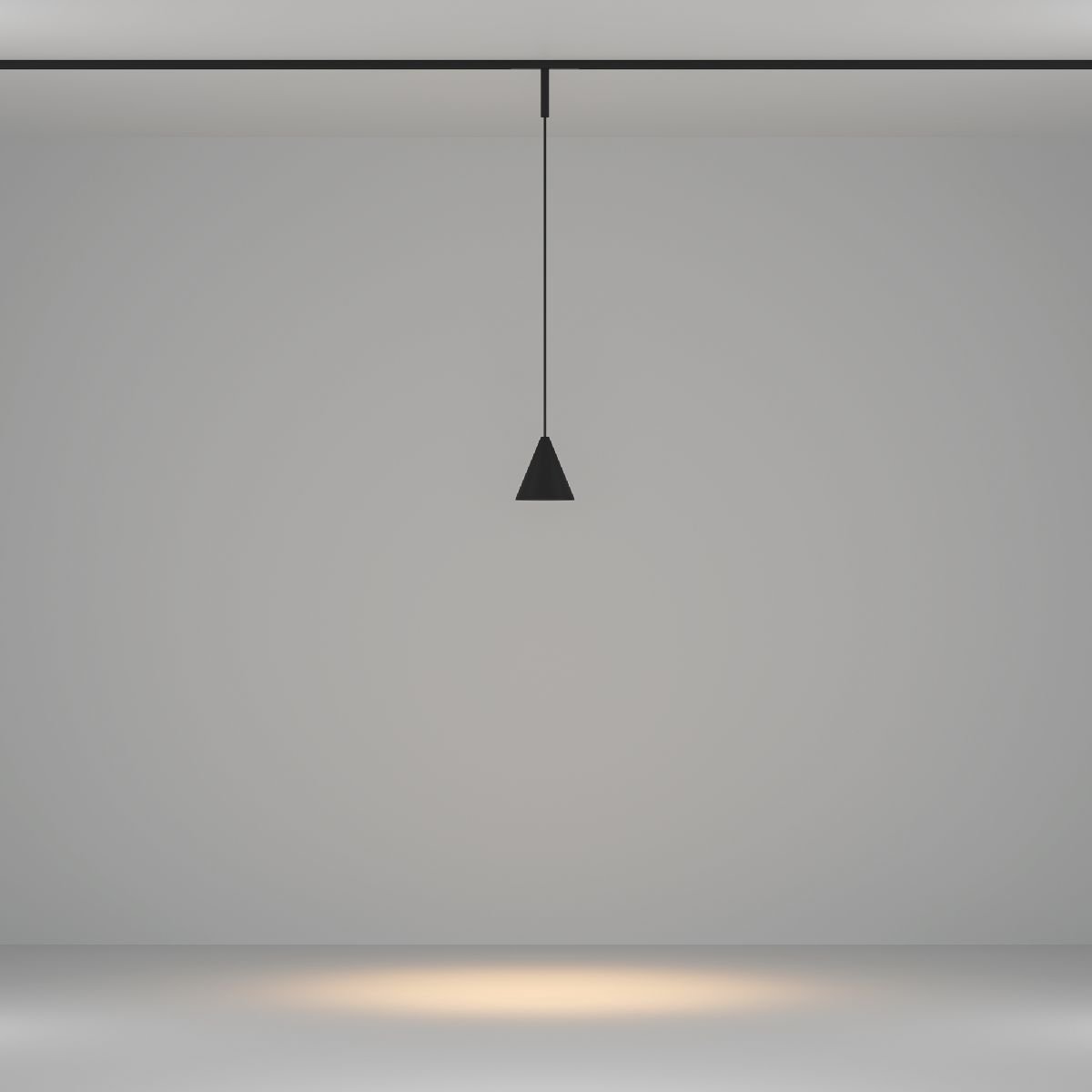 Трековый магнитный светильник Maytoni Cono TR182-1-5WTW-M-B