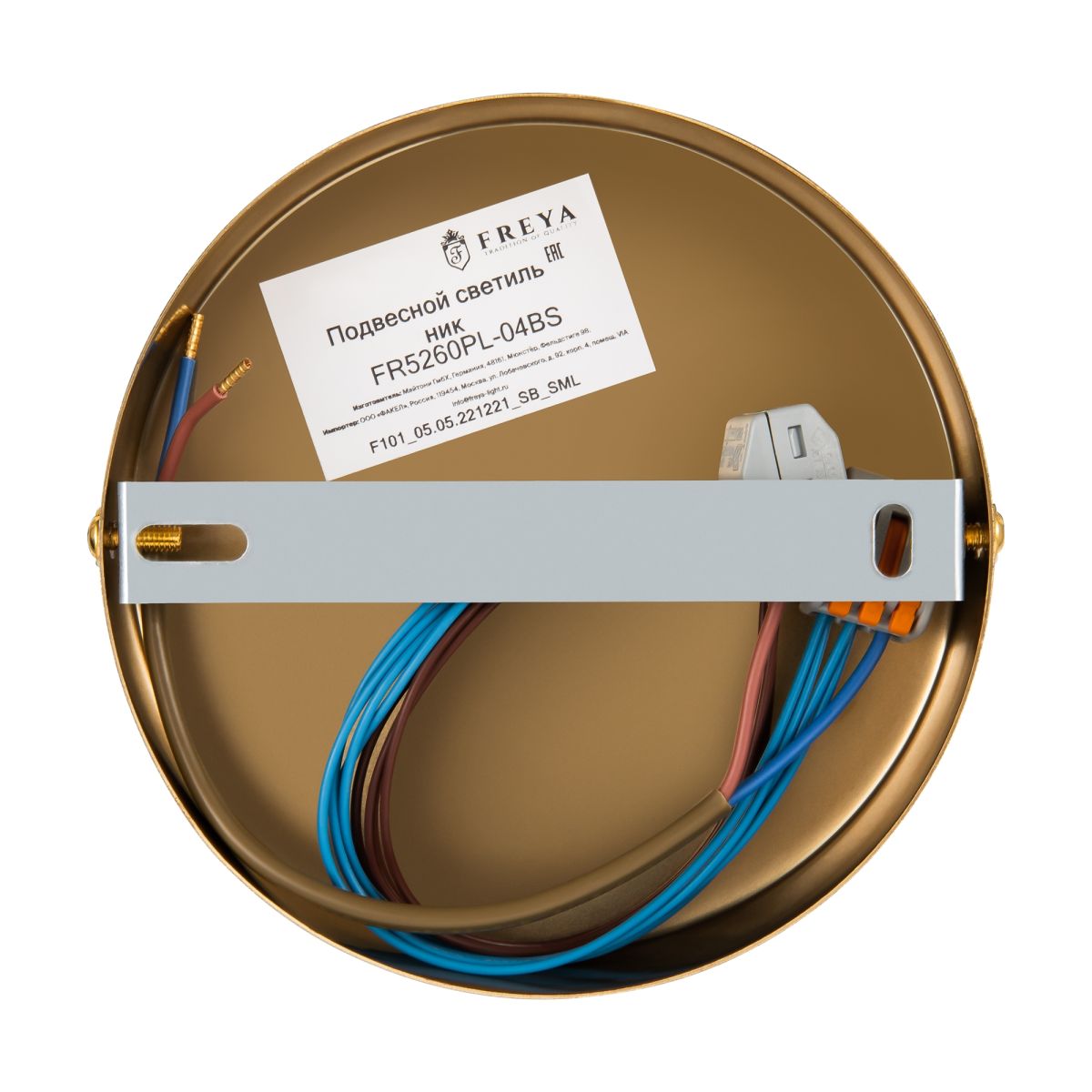 Люстра на штанге Freya Terra FR5260PL-04BS