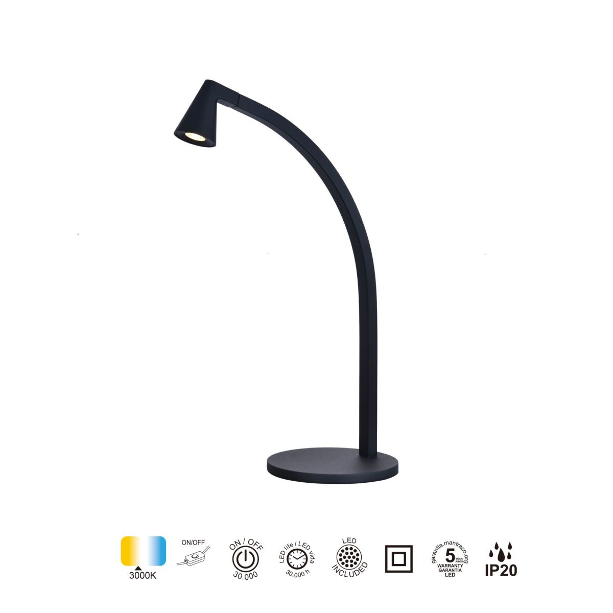 Настольная лампа Mantra Africa 9415