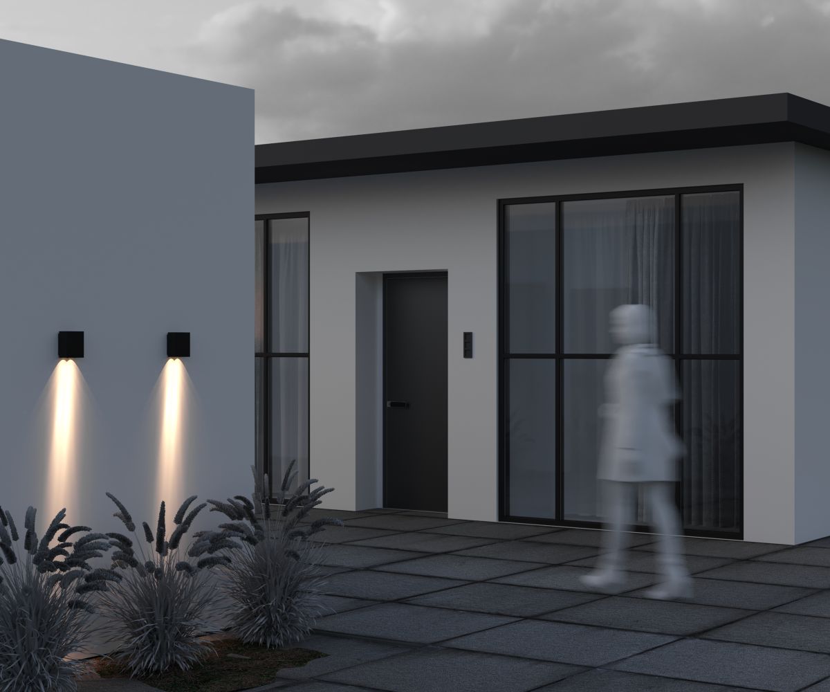 Уличный настенный светильник Maytoni Shell O505WL-L6B3K