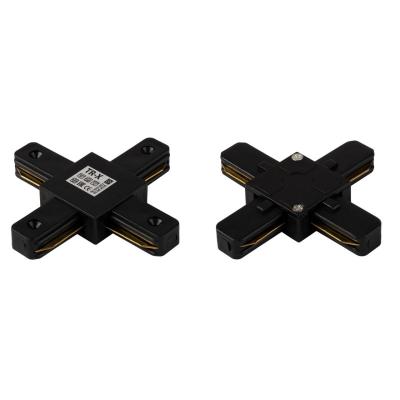 Х-образный соединитель для однофазного шинопровода IMEX TR-X BK