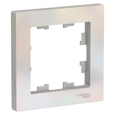 Рамка 1-ая Systeme Electric AtlasDesign Жемчуг ATN000401