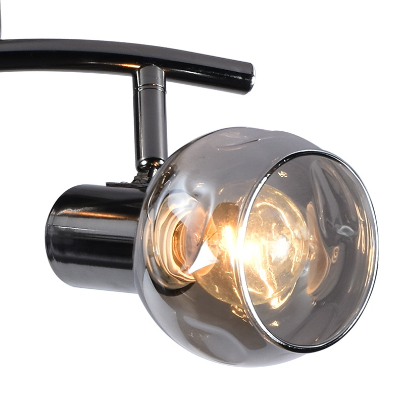 Спот Reluce 05958-0.8-03 PEARL BK (DARK CHROME)