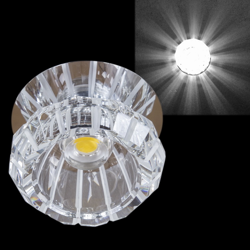 Встраиваемый светильник Reluce 09036-9.0-001T LED COB10W CR