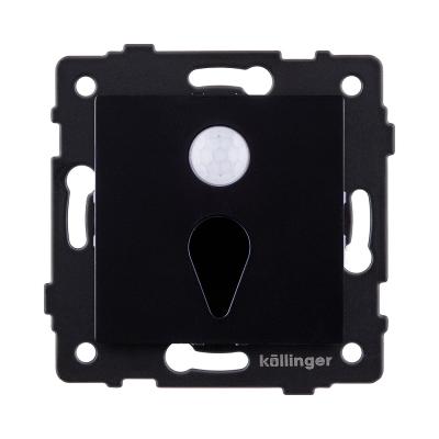 Подсветка лестницы с датчиком движения, рассеянный свет, черный Kollinger REA-044BK для Aspekt, Eleganz, Reflex