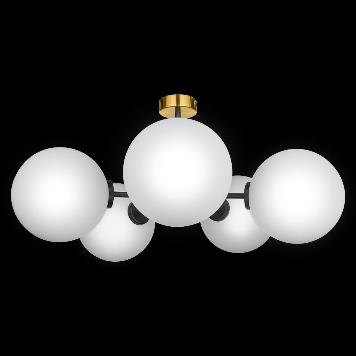 Люстра на штанге 33Lab.studio CHN800S.05.17BL.PA-S32WH