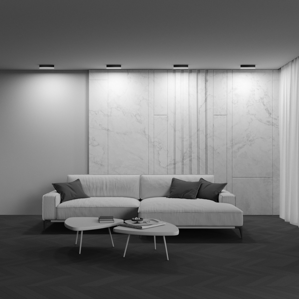 Линейный потолочный светильник Maytoni Basis C068CL-20W3-6K-B