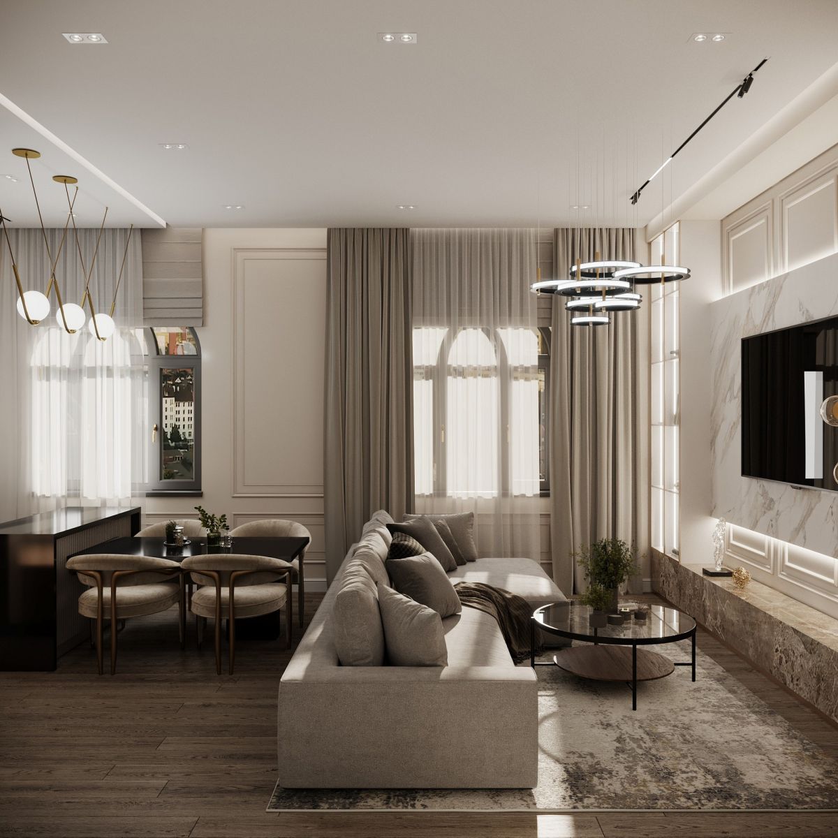Трековый магнитный светильник Hesby Lighting ElDeko HSBL_0078