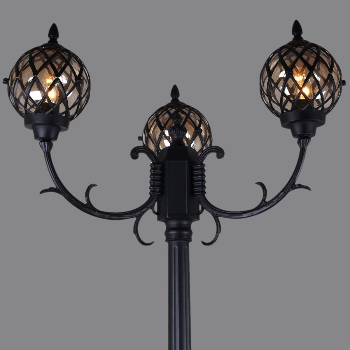 Парковый светильник Reluce 09018-0.7-003SL 2.0m BK