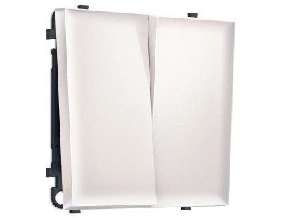 Комплект механизма 2-кл проходного выключателя SIGMA Жемчуг 10A-250V QUANT PRO Ambrella Volt MS203020 (SP2030, PR120)