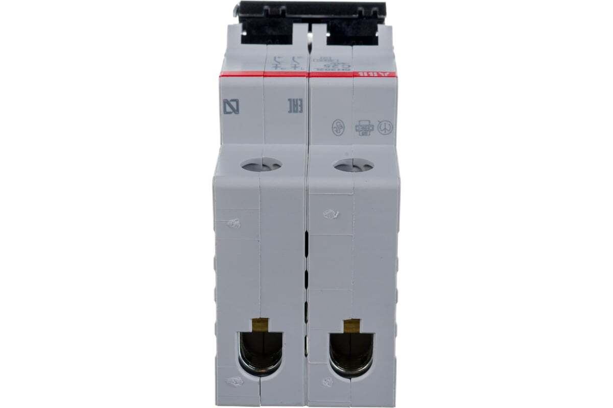 Автоматический выключатель ABB SH202L 2-полюсный C25 4,5кА