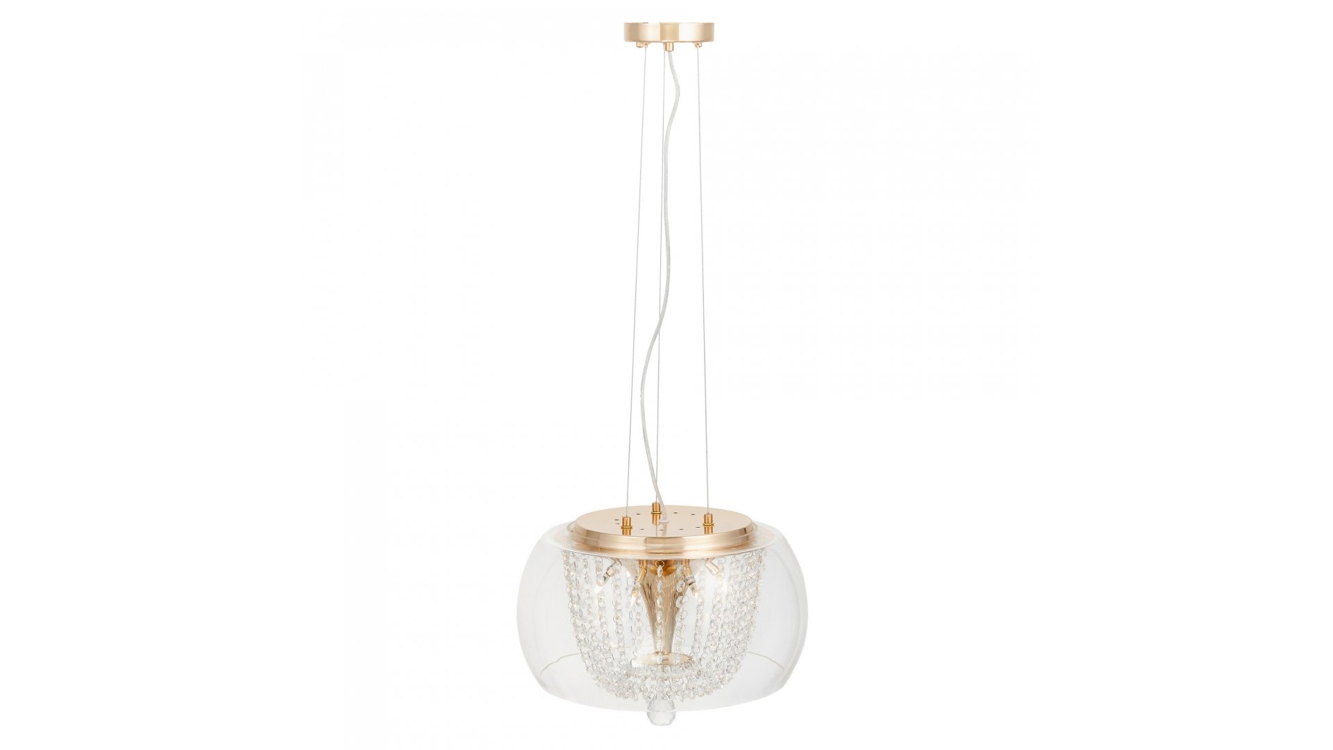 Подвесная люстра Lumina Deco Disposa LDP 7018-400 PR+F.GD